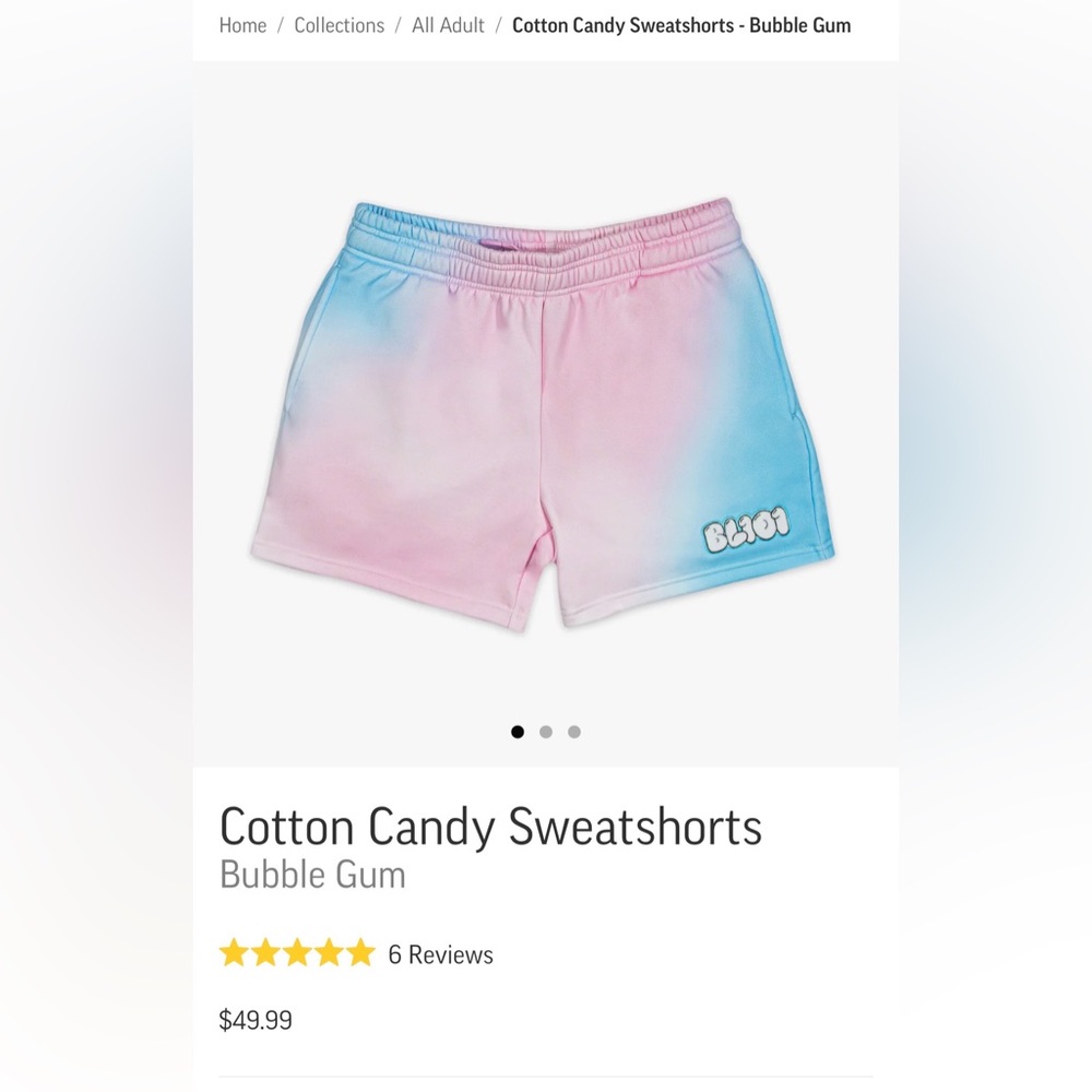 Cotton Candy BL101 Sweatshorts
